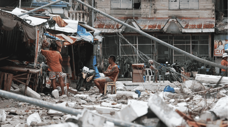 Mindanao earthquake ঘিরে দক্ষিণ ফিলিপিন্সে ৬.৪ মাত্রার ভূমিকম্প