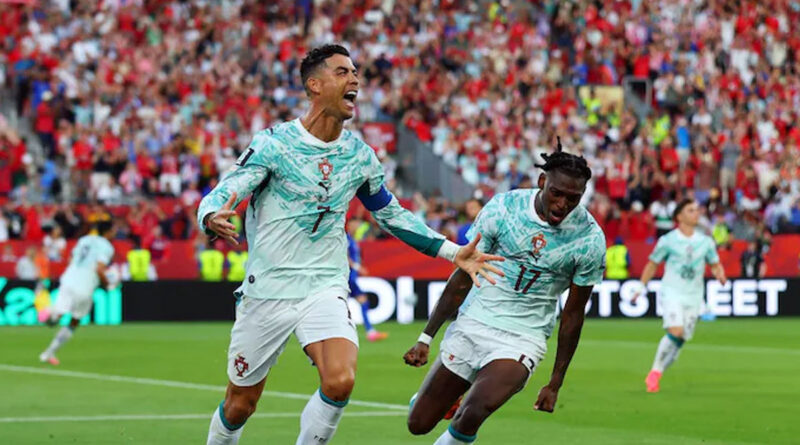 Ronaldo-র নকআউট গোল ও Ramos-এর হেডারে ক্রোয়েশিয়াকে হারিয়ে শেষ ষোলোয় পর্তুগাল