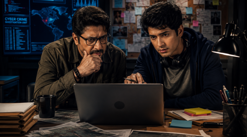 প্রীতম অ্যান্ড পেড্রো সিরিজের সাইবার অপরাধ তদন্তের প্রতীকী এআই চিত্র