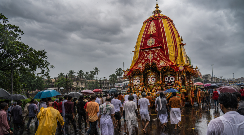 রথযাত্রার দিন পশ্চিমবঙ্গে বৃষ্টি এবং তিন জেলায় ভারী বর্ষণের সতর্কতা